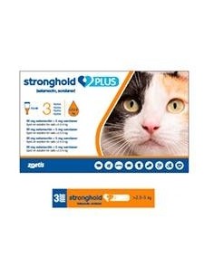 STRONGHOLD PLUS GATOS  30mg/5mg X 3 PIP > 2,5-5kg 