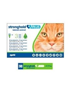 STRONGHOLD PLUS GATOS 60/10MG X 3 PIP >5-10 KG 