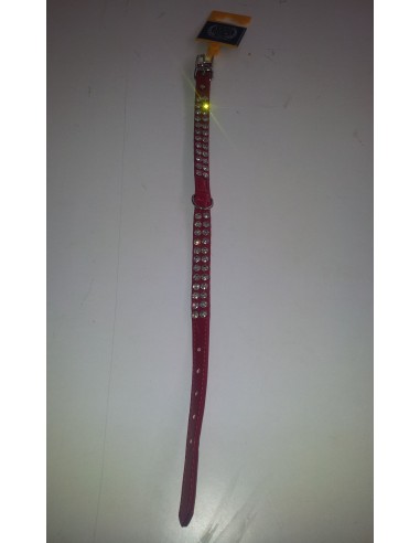 Collar Shiny 12X350 Rojo 