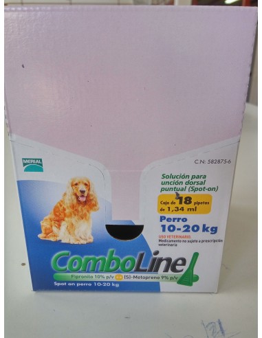 COMBOLINE PERROS 10-20 KG 18 PIP 