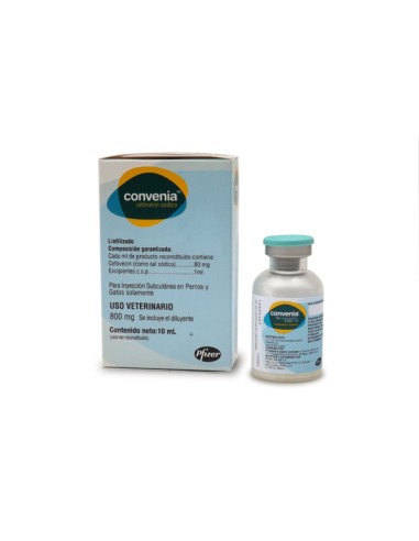 CONVENIA 10 ML Cefovecina