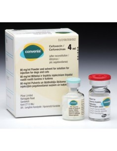 CONVENIA 4 ML Cefovecina