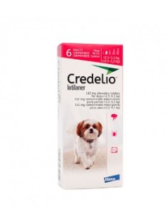 CREDELIO 112 MG 2.5 A 5.5 KG 6 COMP 