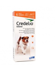 CREDELIO 225 MG 5.5-11 KG 6 COMP  