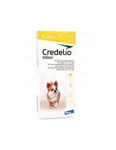 CREDELIO 56 MG .1.3 -2.5 KG 6 COMP 