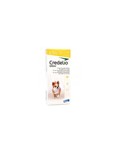 CREDELIO 56 MG .1.3 -2.5 KG 6 COMP 