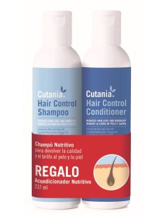 CUTANIA HAIR CONTROL PACK  (hair control shampú  + hair...