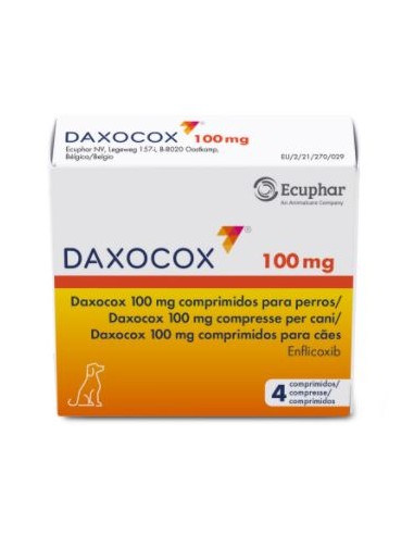 DAXOCOX 100 MG 4 COMP 