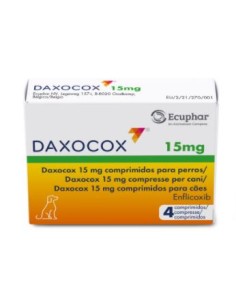 DAXOCOX 15 MG 4 COMP 