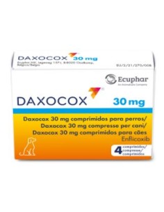 DAXOCOX 30 MG 4 COMP 