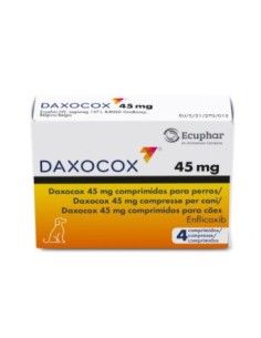 DAXOCOX 45 MG 4 COMP 