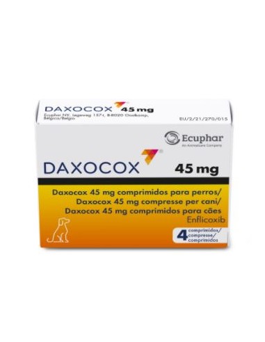 DAXOCOX 45 MG 4 COMP 