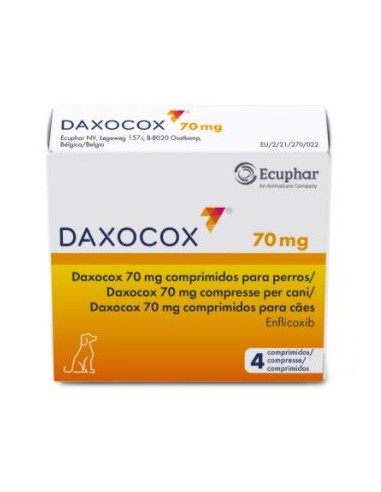 DAXOCOX 70 MG 4 COMP 