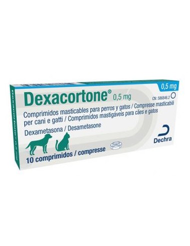 DEXACORTONE 0,5 MG 10 COMP. 