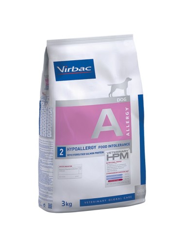 DOG ALLERGY HIPOALLERGENIC 3KG A2 - VIRBAC HPM