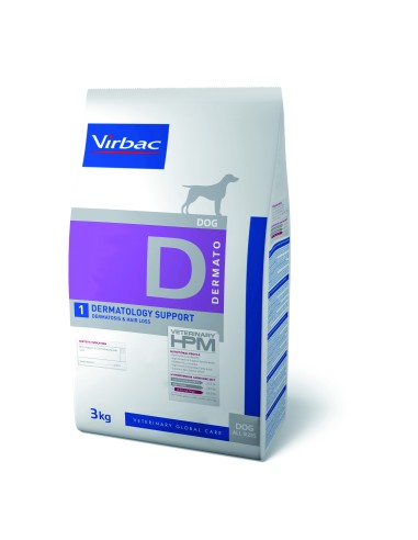 DOG DERMATOLOGY SUPPORT 3KG VIRBAC HPM