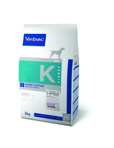 DOG KIDNEY SUPPORT 3KG VIRBAC HPM K1