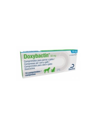 DOXYBACTIN 50 MG 10 COMP. 