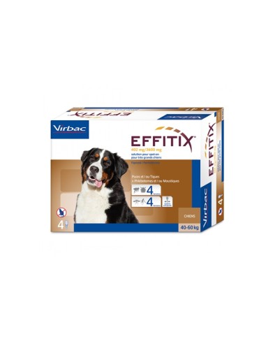 EFFITIX SPOT ON (40-60 KG) XL 24 PIP  