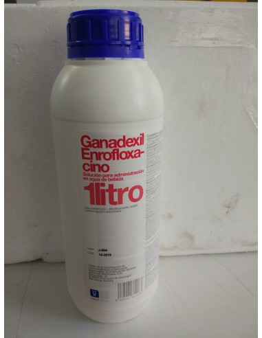 ENROFLOXACINO 10% 1 LITRO GANADEXIL