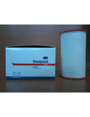 ESPARADRAPO TELA 10CMX10M OMNIPLAST 1 UD COLOR BLANCO