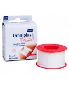 ESPARADRAPO TELA 2,5CMX5M OMNIPLAST 1UDCOLOR CARNE 