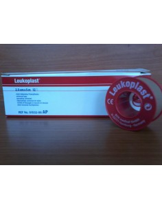 ESPARADRAPO TELA 2.5CMX5M LEUKOPLAST 1 UD COLOR CARNE