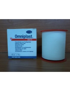 ESPARADRAPO TELA 5CMx5M OMNIPLAST 1 UD COLOR CARNE
