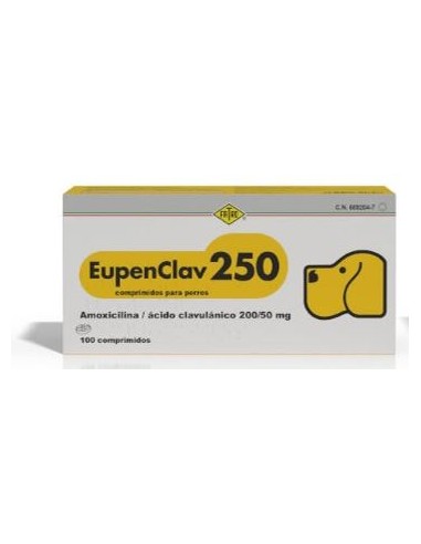 EUPENCLAV 250MG 100 COMP 