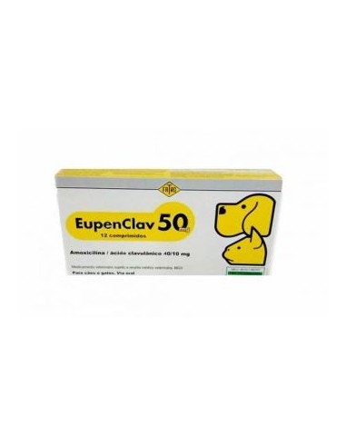 EUPENCLAV 50MG 10 COMP 