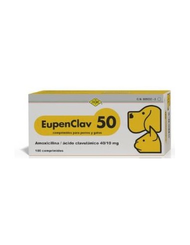 EUPENCLAV 50MG 100 COMP 