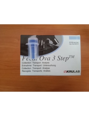 FECAL OVA TOMA MUESTRAS C/50 U (coprologico) (Ultimas unidades)