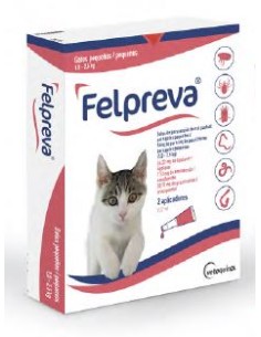 FELPREVA 1 - 2,5 Kg 2 PIP. Gatos pequeños