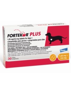 FORTEKOR PLUS 1.25 MG/2.5 MG 30 COMP Perro