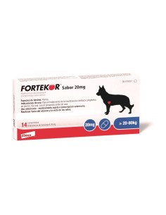 FORTEKOR SABOR 20 MG 14 COMP Perro/Gato