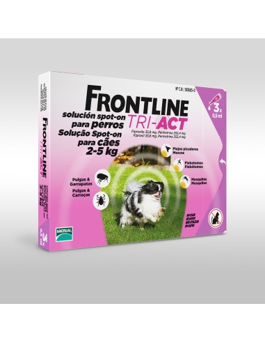 FRONTLINE TRI-ACT 2 -5 KG  3 PIP  