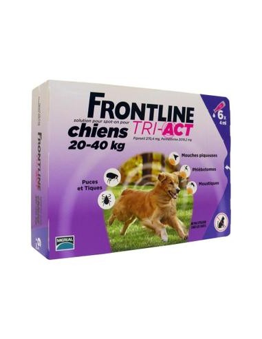 FRONTLINE TRI-ACT 20 -40 KG  6 PIP  