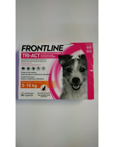 FRONTLINE TRI-ACT 5 -10 KG  6 PIP  