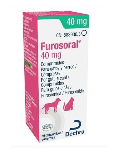 FUROSORAL 40 MG 50 COMP  