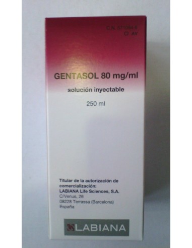 GENTASOL - 80 250 ML 