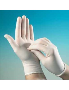 GUANTES LATEX TALLA XS SIN POLVO 100 UDS