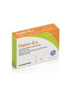 HELM-EX MASTICABLE PERROS 2 COMPRIMIDOS