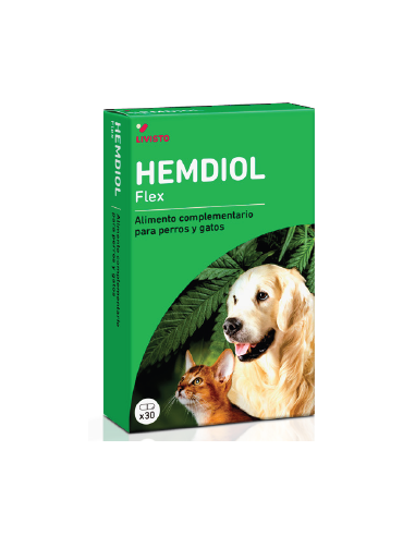 HEMDIOL FLEX 30 COMPR. perro/gato