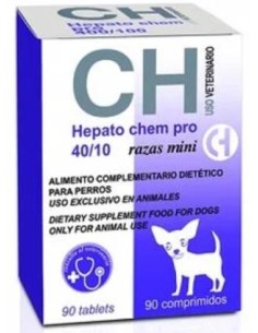 HEPATO CHEM PRO 40/10 90 COMP Razas minis