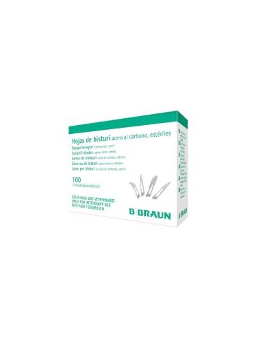 HOJA BISTURI Nº21 100 UDS BRAUN  