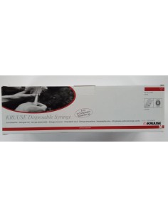 JERINGA 5ML DOS CUERPOS C/100 KRUUSE