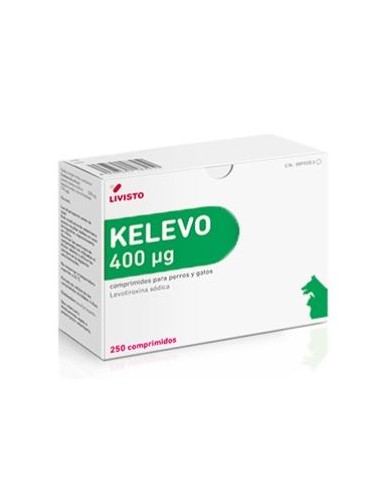 KELEVO 400MCG 250 COMP. perros