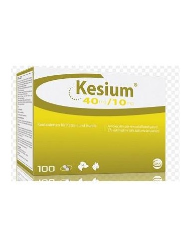 KESIUM 40/10 MG 100 COMP 