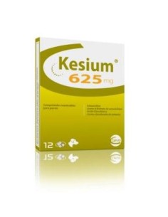 KESIUM 500/125 MG 12 COMP 