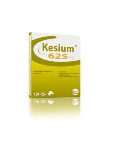 KESIUM 500/125 MG 12 COMP 